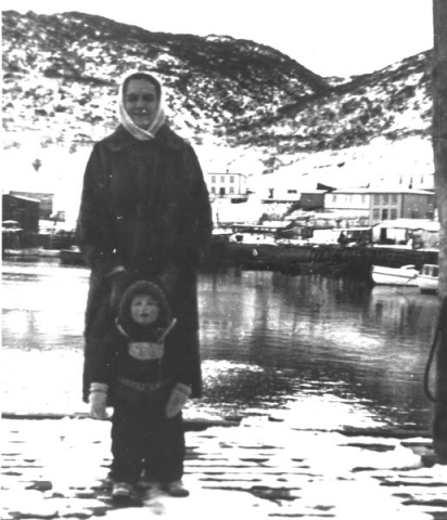 389: Madge Barry and her mother Kathleen. (circa 1962) [courtesy of Maurice Barry]  - Madge daughter of Denis Patrick Barry &amp;amp; Kathleen Hayes
